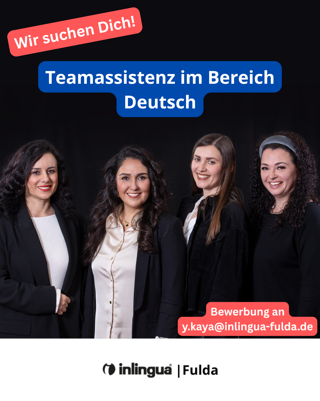 Bewerbung als Teamassistenz im Bereich Deutsch